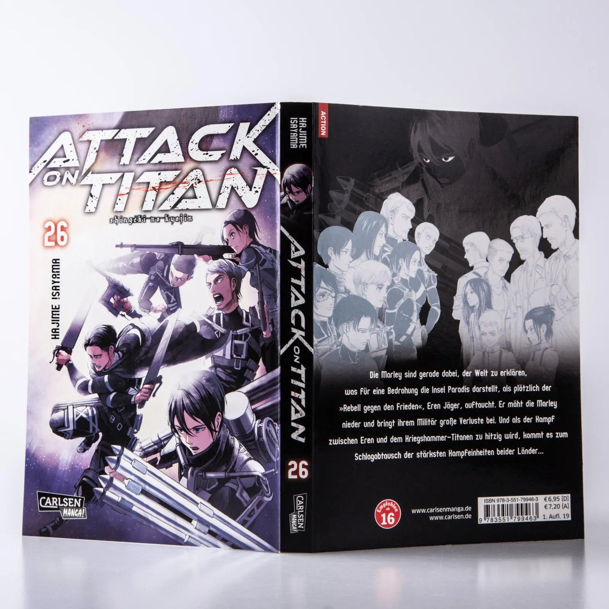 Produktansicht: Attack on Titan 26 (Taschenbuch)