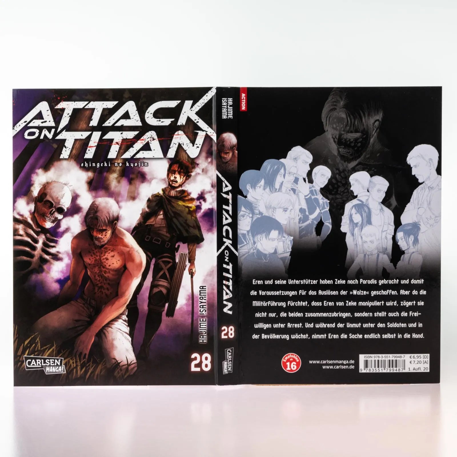 Hajime Isayama - Attack on Titan 28