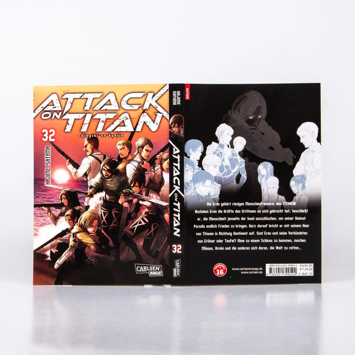 Produktansicht: Attack on Titan 32 (Taschenbuch)