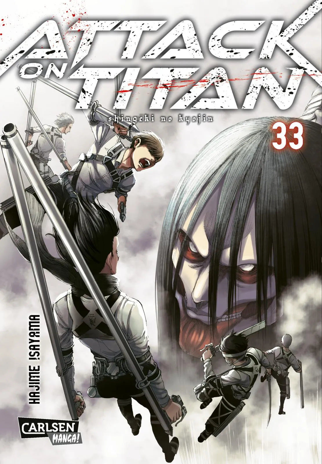 Buchcover von 'Attack on Titan 33' - Taschenbuch von Hajime Isayama