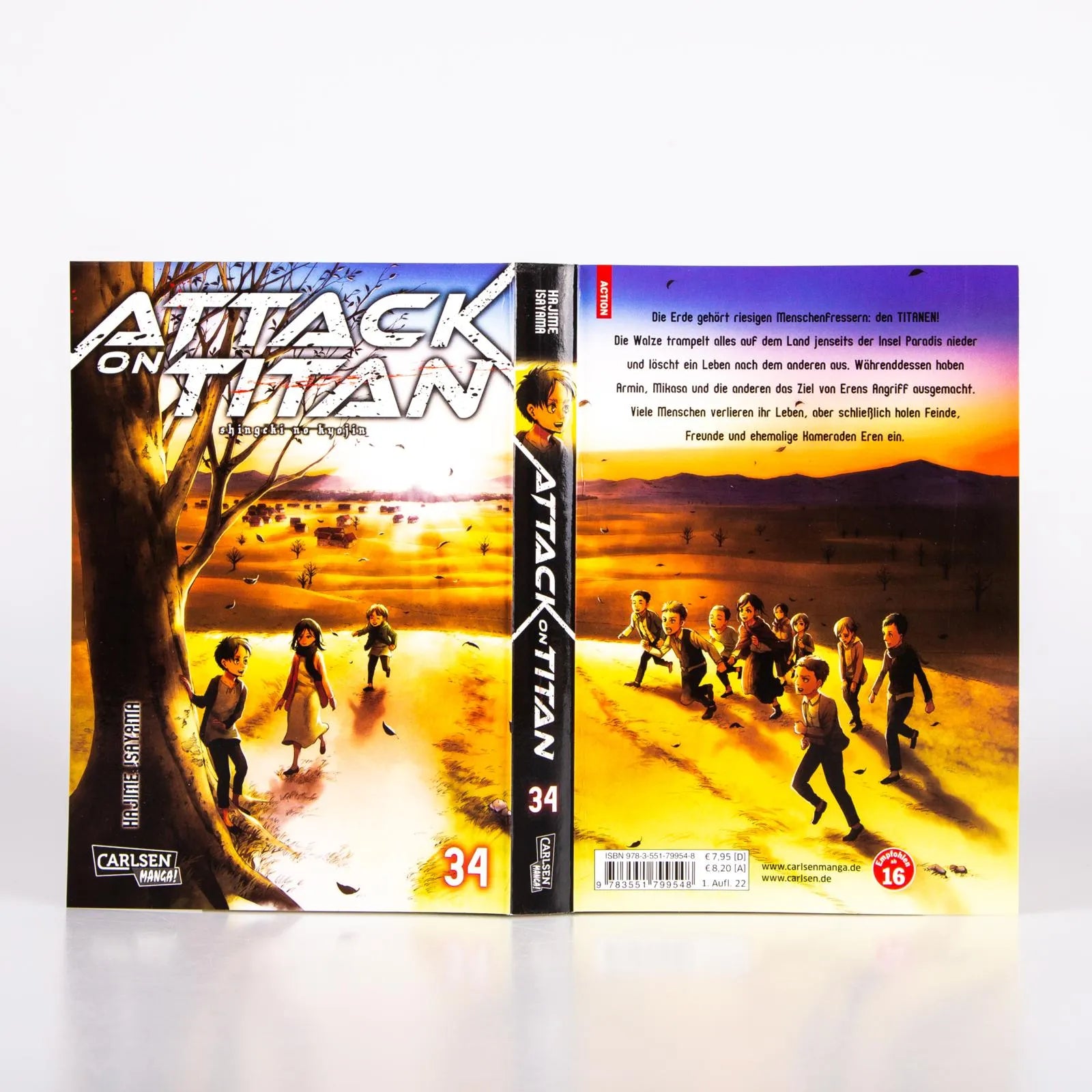 Produktansicht: Attack on Titan 34 (Taschenbuch)