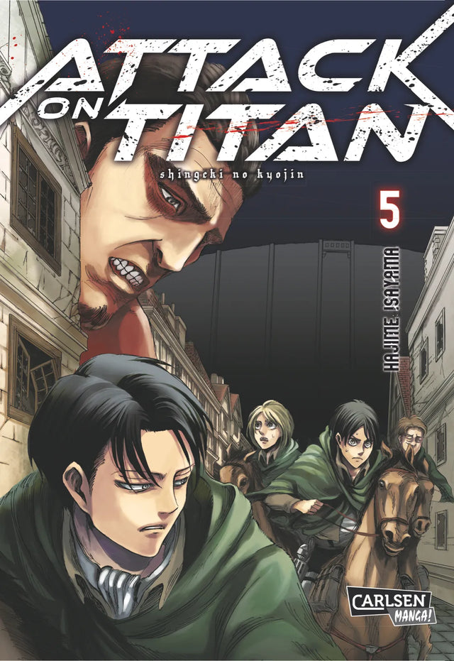 Buchcover von 'Attack on Titan 5' - Taschenbuch von Hajime Isayama