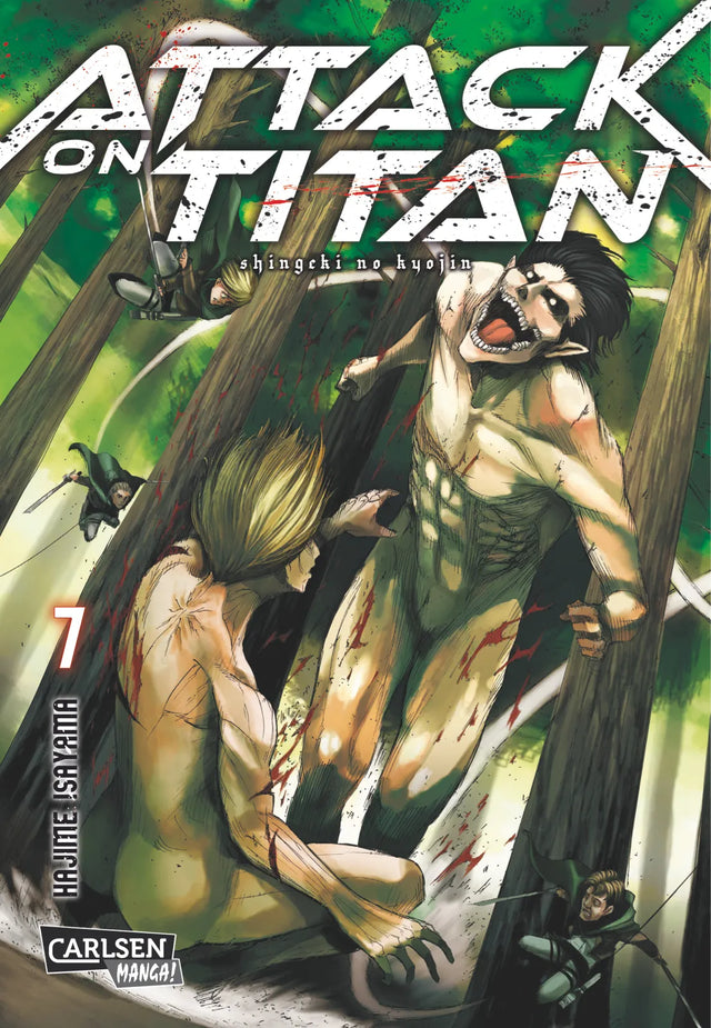 Buchcover von 'Attack on Titan 7' - Taschenbuch von Hajime Isayama