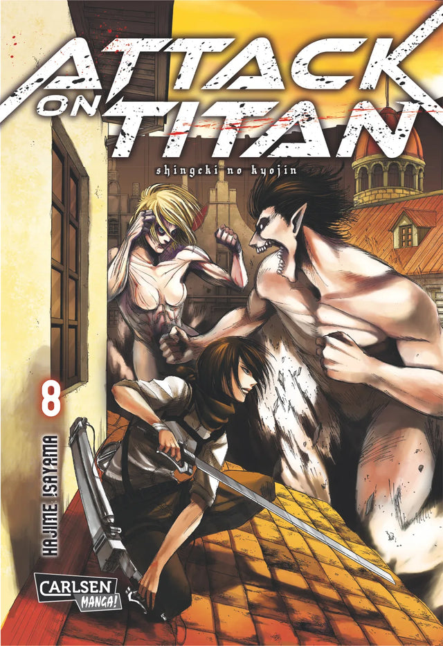 Buchcover von 'Attack on Titan 8' - Taschenbuch von Hajime Isayama