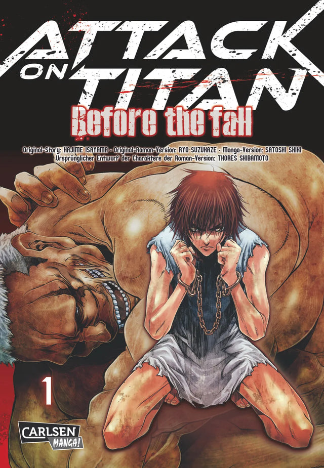 Buchcover von 'Attack on Titan - Before the Fall 1' - Taschenbuch von Hajime Isayama