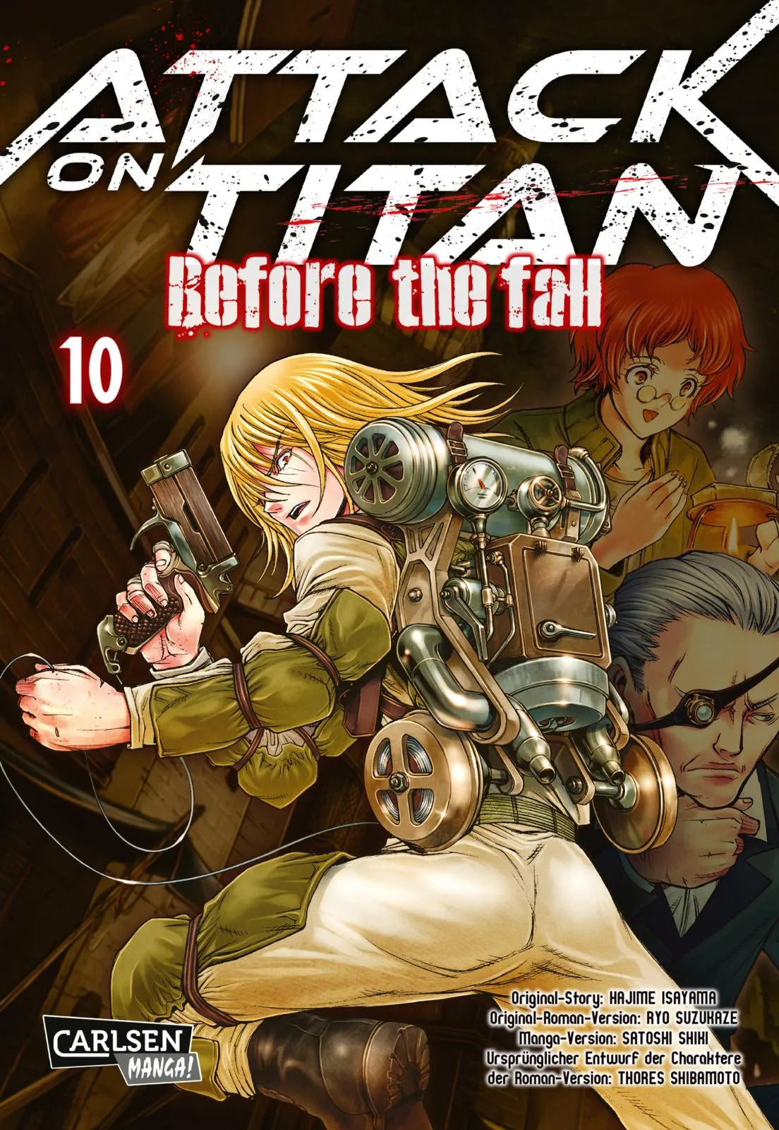 Buchcover von 'Attack on Titan - Before the Fall 10' - Taschenbuch von Hajime Isayama