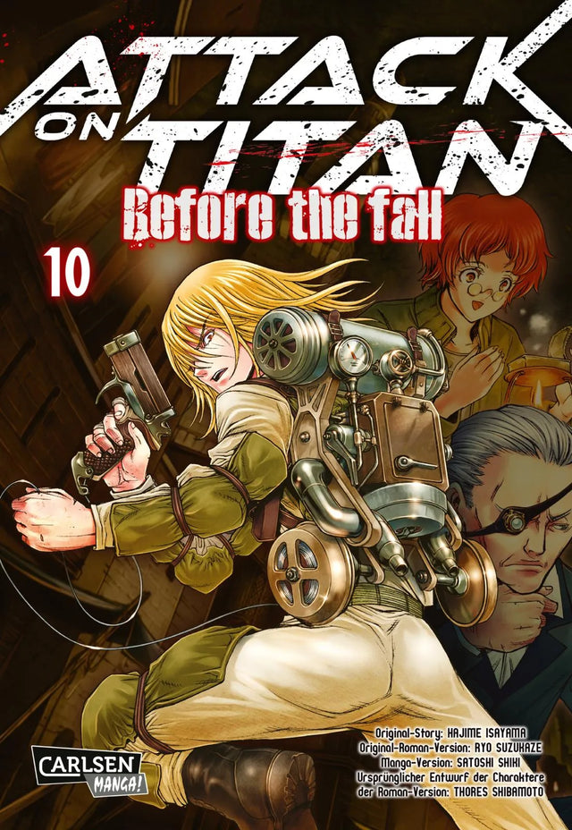 Buchcover von 'Attack on Titan - Before the Fall 10' - Taschenbuch von Hajime Isayama