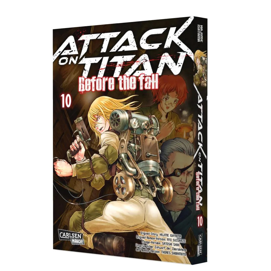 Produktansicht: Attack on Titan - Before the Fall 10 (Taschenbuch)