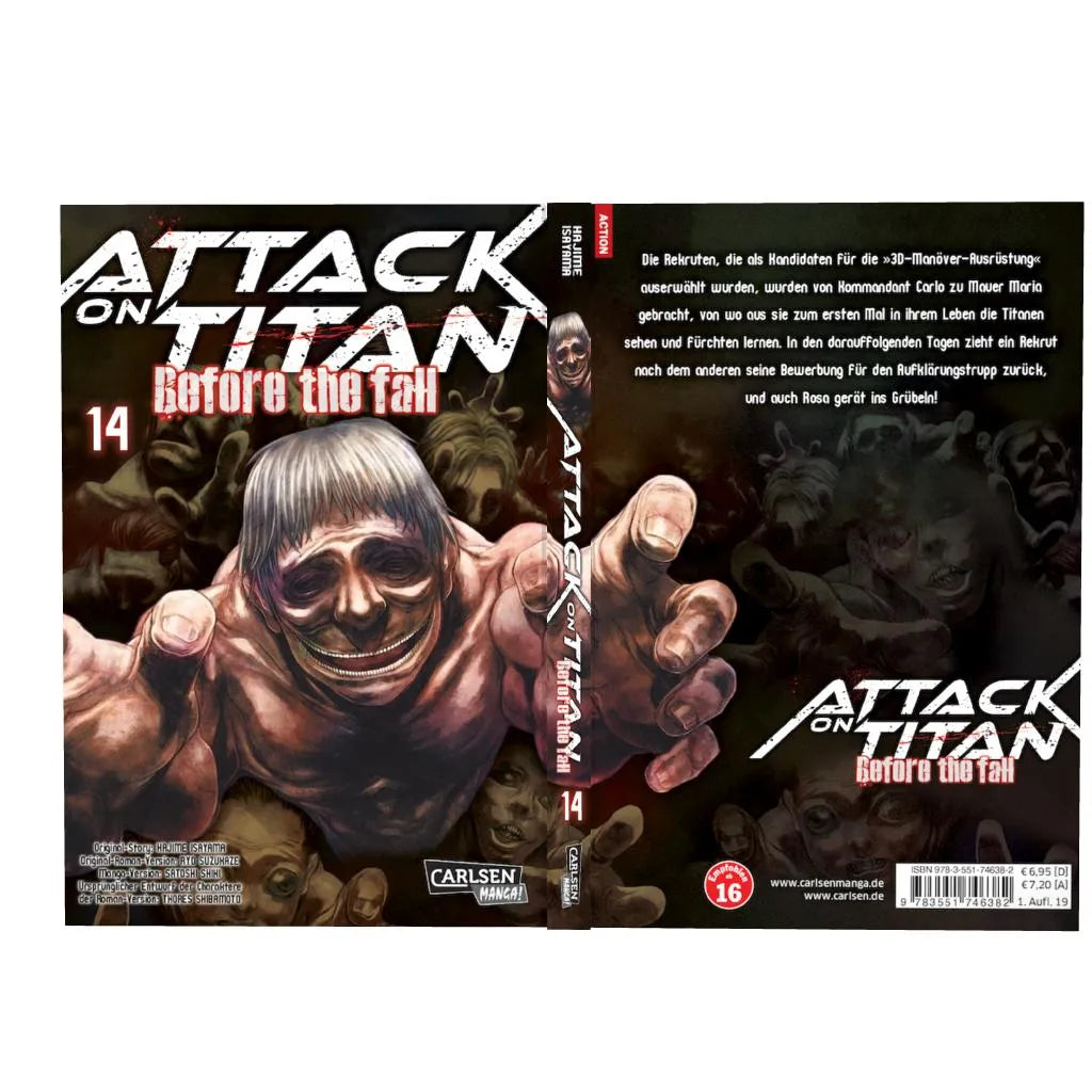 Hajime Isayama - Attack on Titan - Before the Fall 14