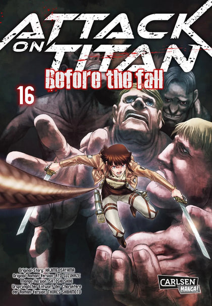 Buchcover von 'Attack on Titan - Before the Fall 16' - Taschenbuch von Hajime Isayama