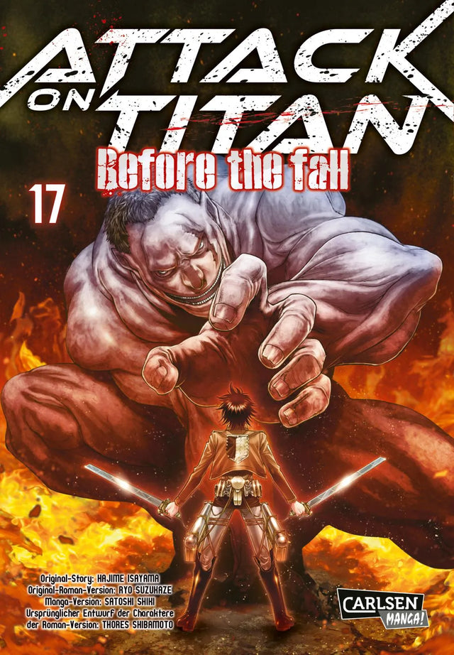 Buchcover von 'Attack on Titan - Before the Fall 17' - Taschenbuch von Hajime Isayama