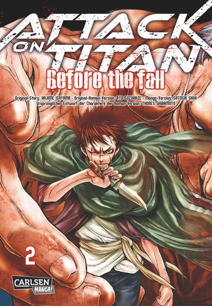 Buchcover von 'Attack on Titan - Before the Fall 2' - Taschenbuch von Hajime Isayama