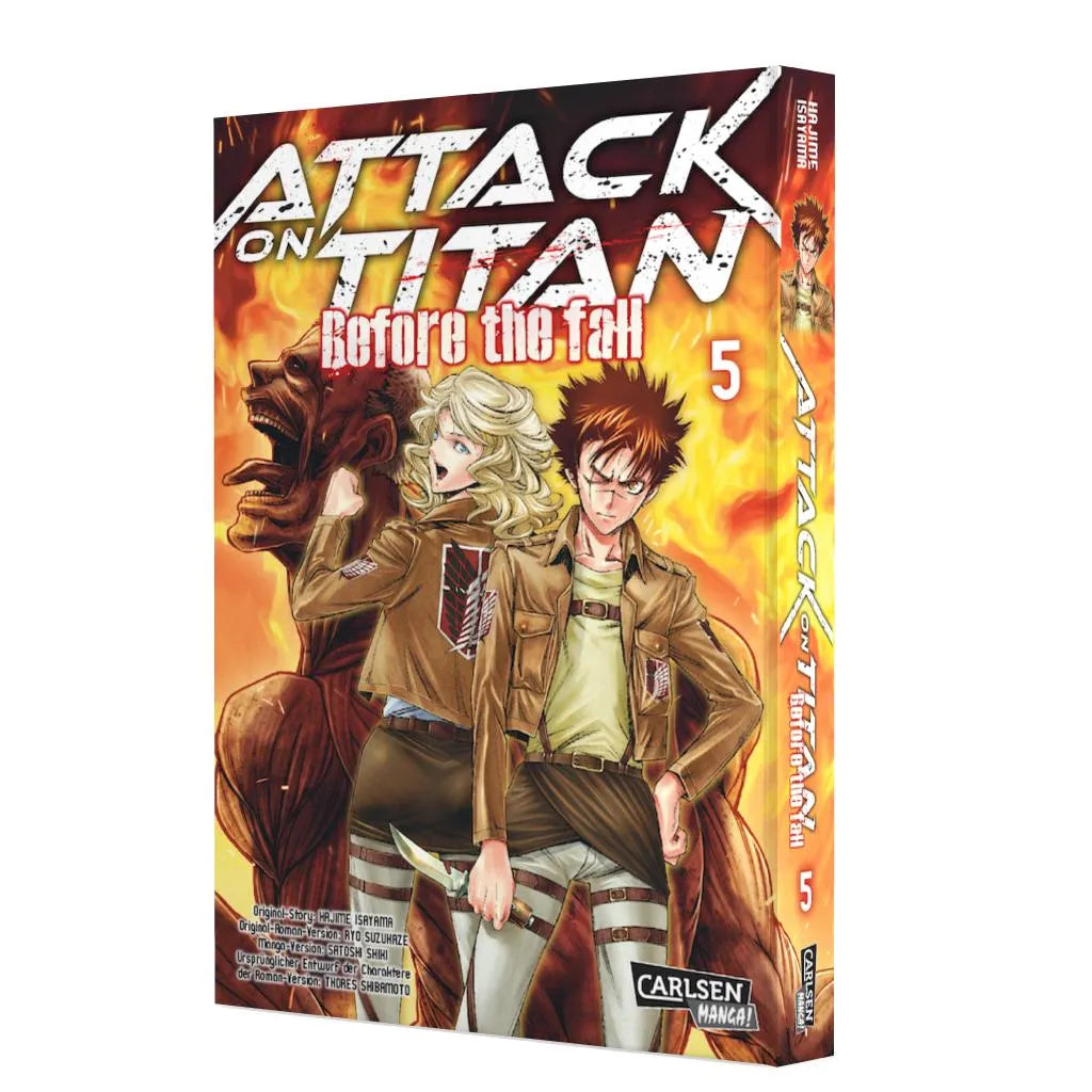 Hajime Isayama - Attack on Titan - Before the Fall 5