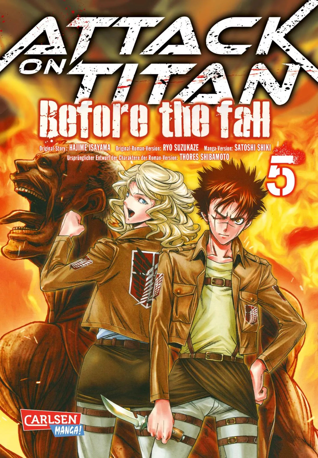 Buchcover von 'Attack on Titan - Before the Fall 5' - Taschenbuch von Hajime Isayama