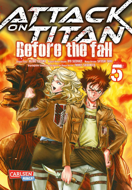 Buchcover von 'Attack on Titan - Before the Fall 5' - Taschenbuch von Hajime Isayama