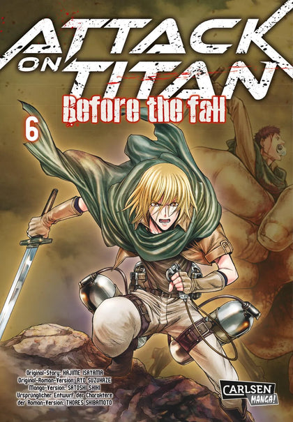 Buchcover von 'Attack on Titan - Before the Fall 6' - Taschenbuch von Hajime Isayama