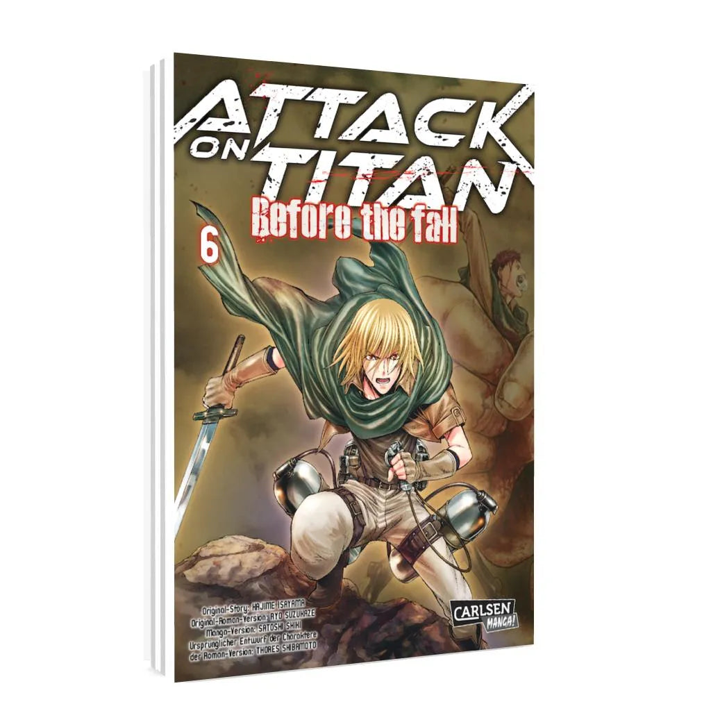Produktansicht: Attack on Titan - Before the Fall 6 (Taschenbuch)