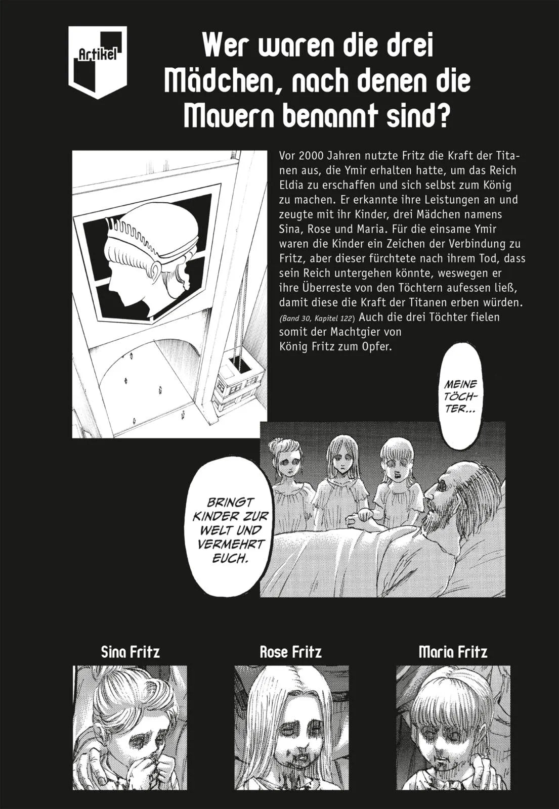Produktansicht: Attack on Titan: Character Guide Final (Taschenbuch)