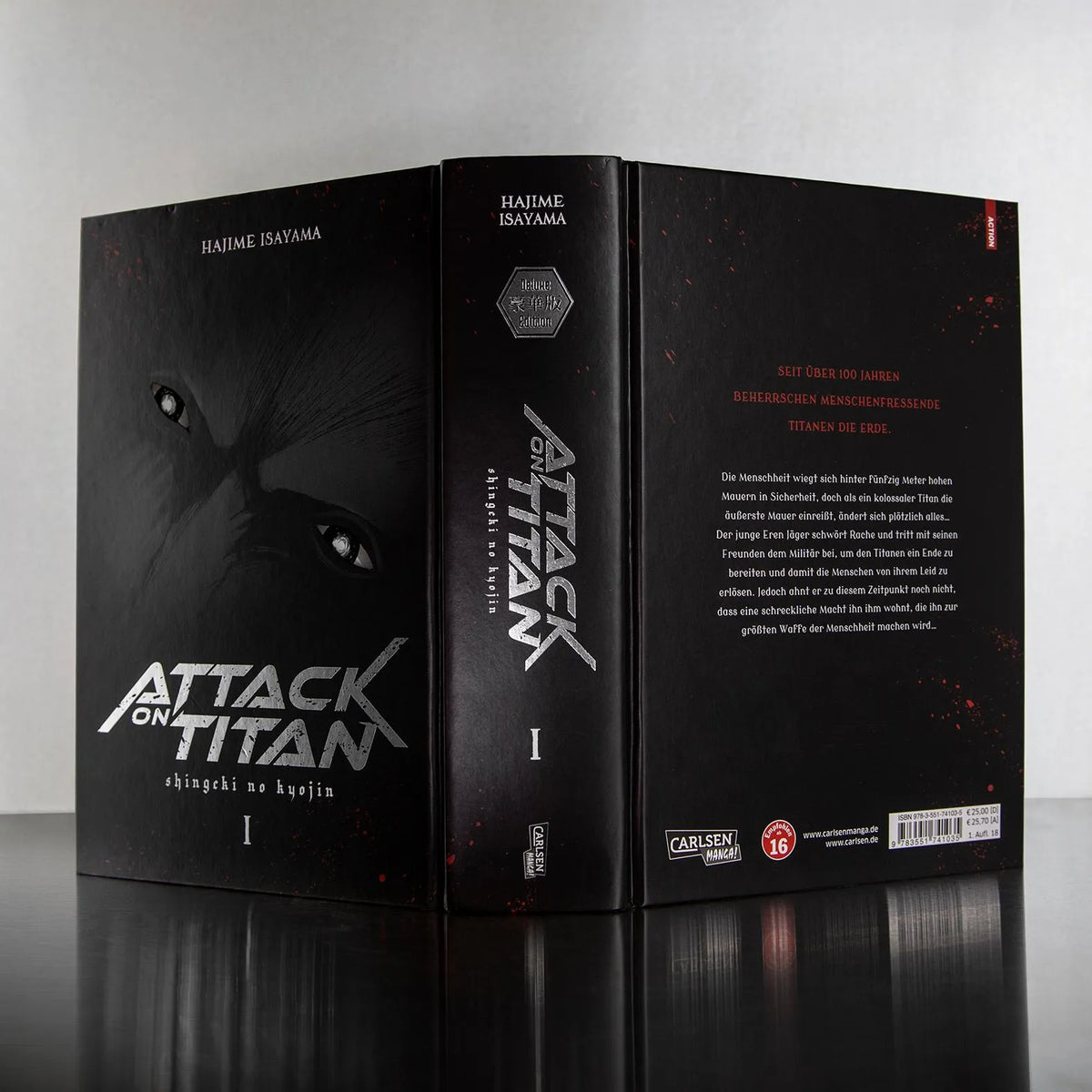 Produktansicht: Attack on Titan Deluxe 1 (Gebundene Ausgabe)
