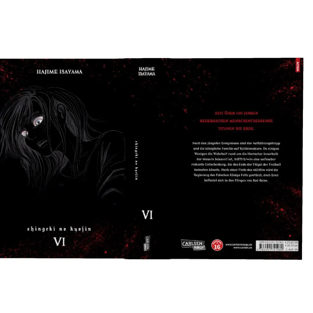 Produktansicht: Attack on Titan Deluxe 6 (Gebundene Ausgabe)