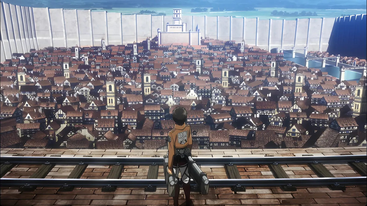 Filmszene 5 aus Attack on Titan - Die erste Staffel – Blu-ray. Regie: Tetsurô Araki