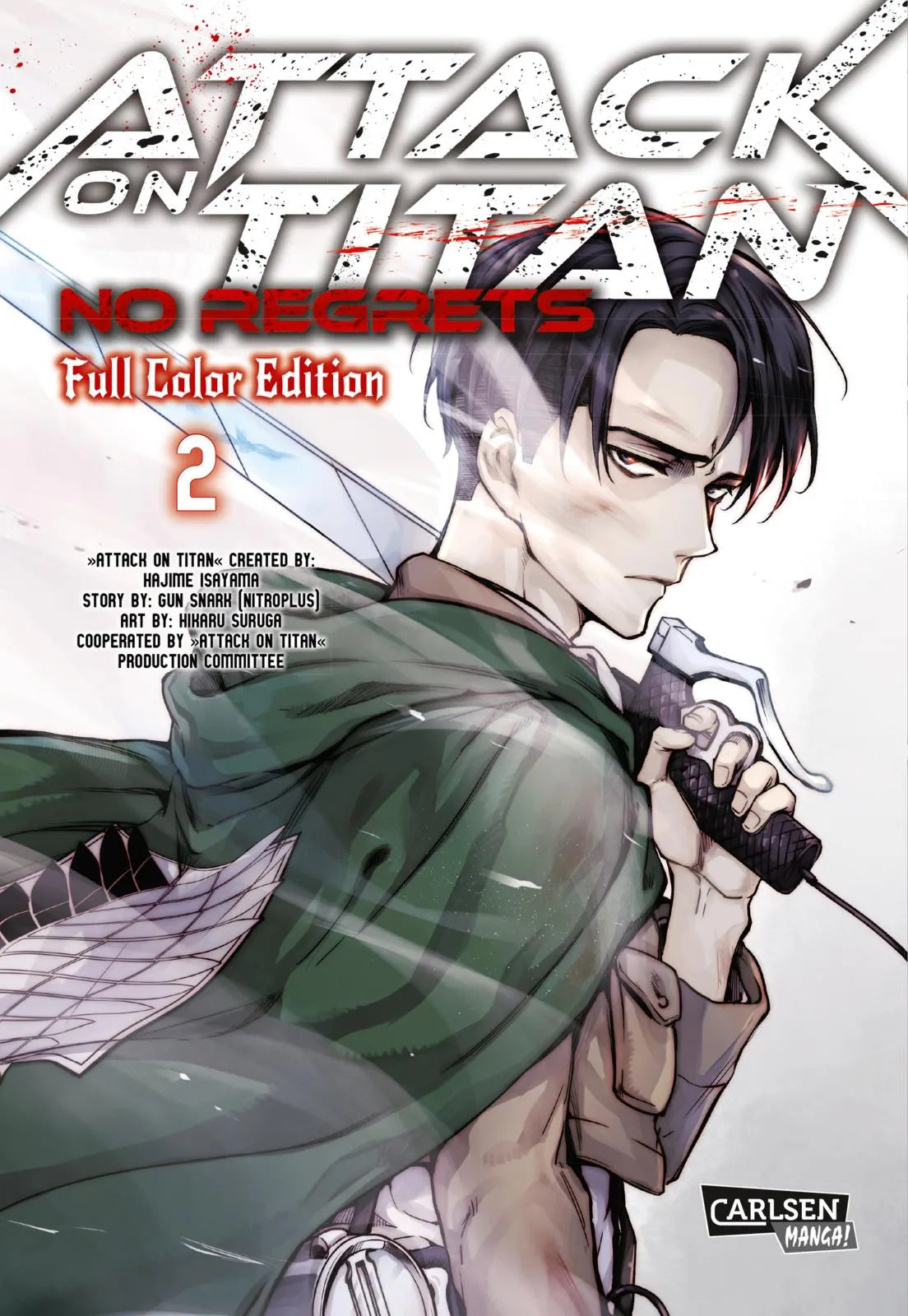 Buchcover von 'Attack On Titan - No Regrets Full Colour Edition 2' - Taschenbuch von Hajime Isayama