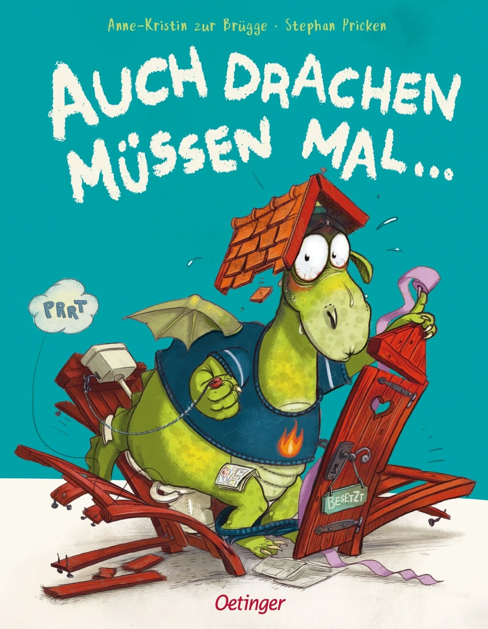 Buchcover von 'Auch Drachen müssen mal ...' - Gebundene Ausgabe von Anne-Kristin zur Brügge