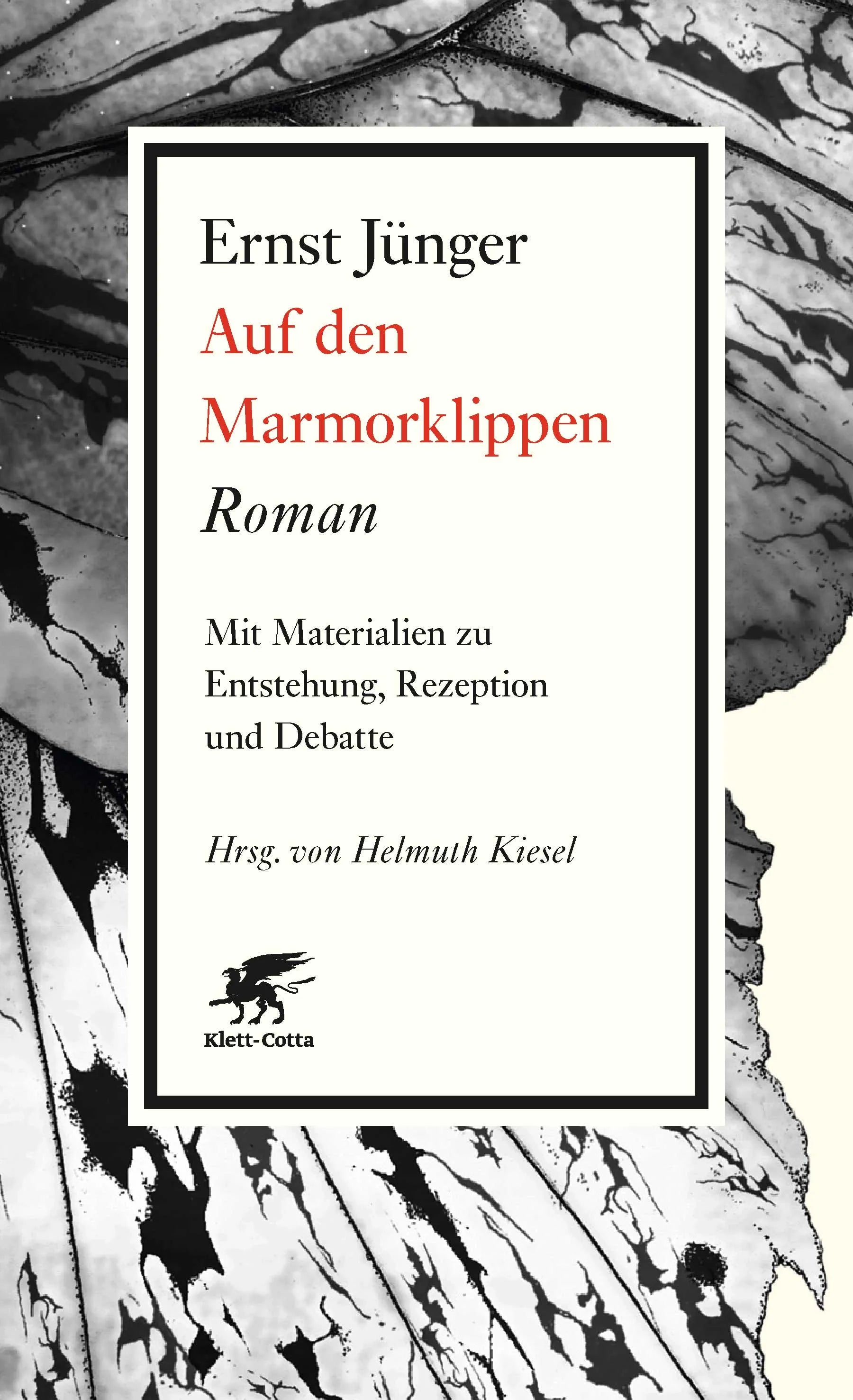 Buchcover von 'Auf den Marmorklippen' - Gebundene Ausgabe von Ernst Jünger