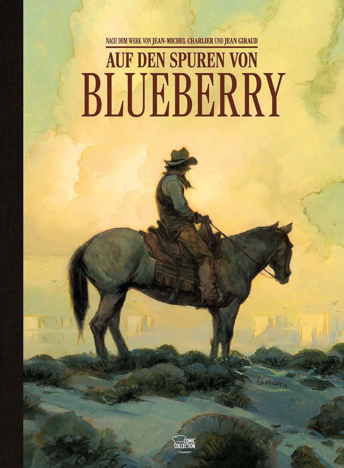 Cover: Auf den Spuren von Blueberry (Hardcover) von Mathieu Lauffrey