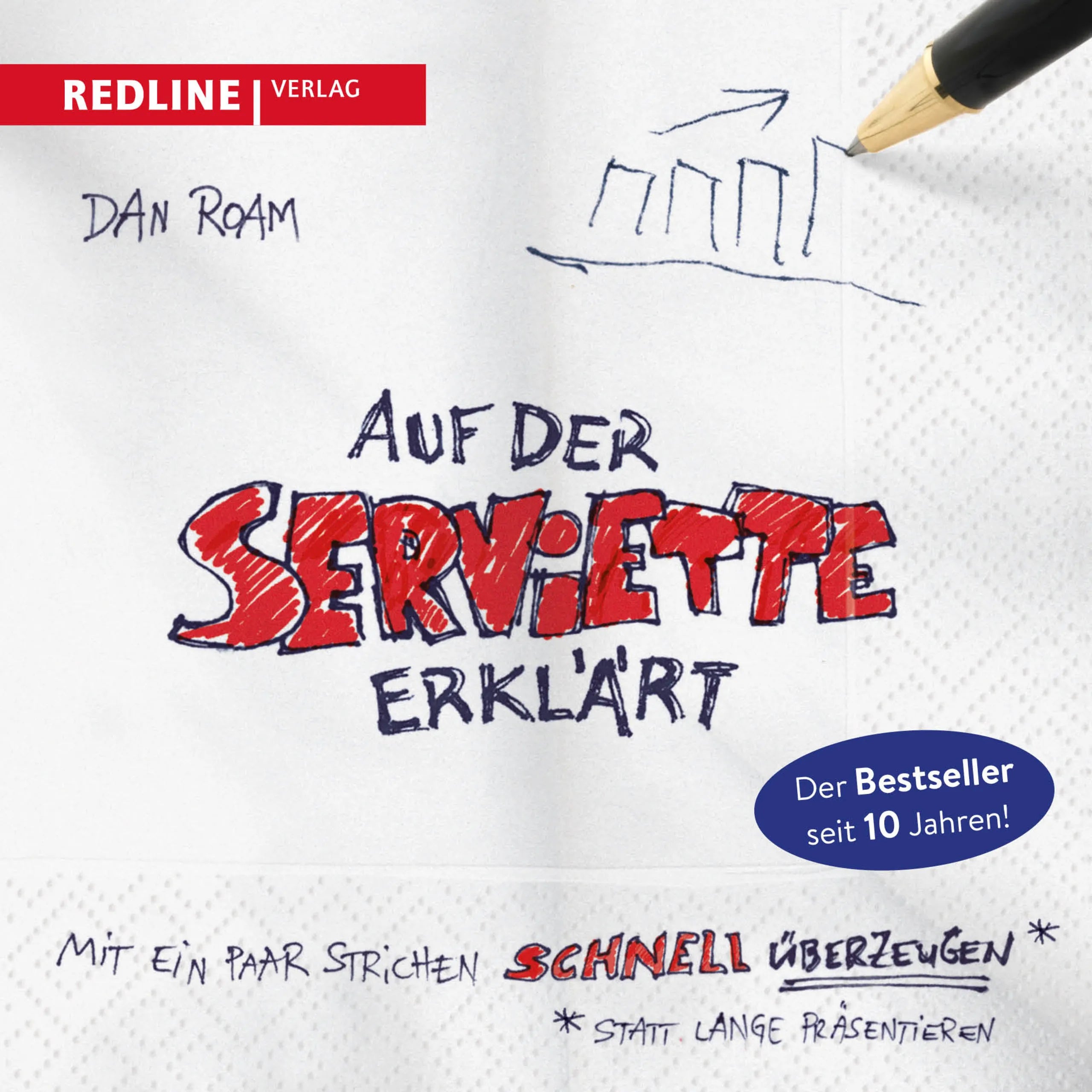 Buchcover von 'Auf der Serviette erklärt' - Taschenbuch von Dan Roam