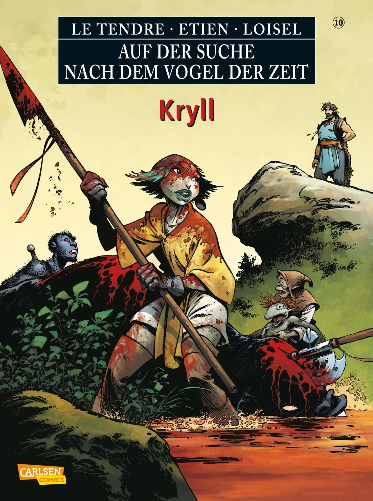Buchcover von 'Auf der Suche nach dem Vogel der Zeit 10: Kryll' - Taschenbuch von Serge Le Tendre