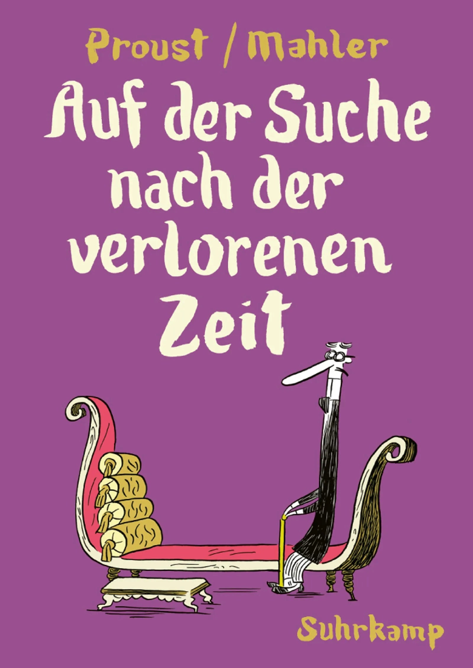 Buchcover von 'Auf der Suche nach der verlorenen Zeit' - Paperback von Nicolas Mahler