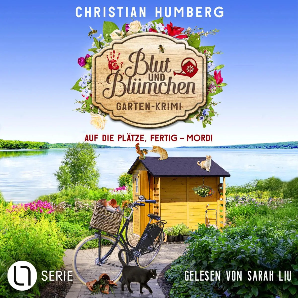 Cover: Auf die Plätze, fertig - Mord! - Blut und Blümchen, Folge 9 (Hörbuch Download) von Christian Humberg