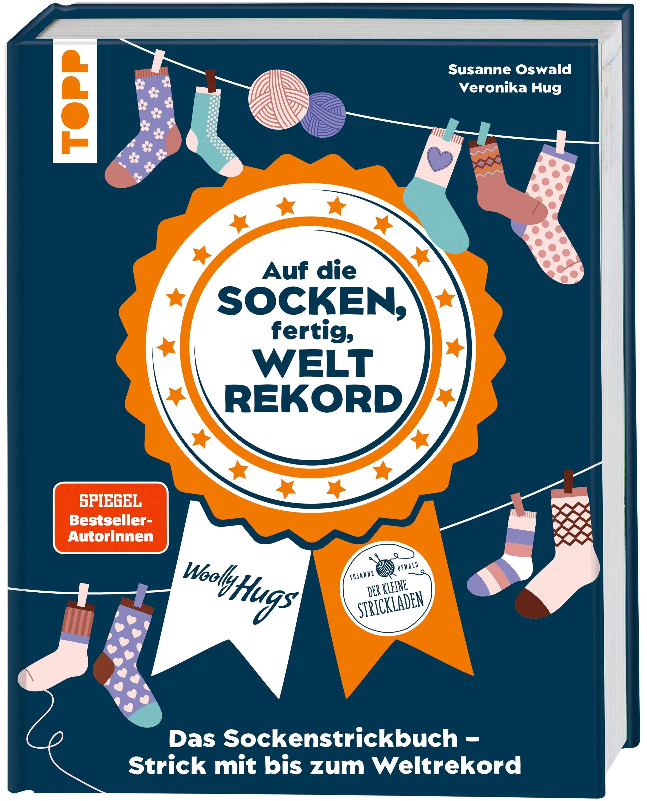 Cover: Auf die Socken, fertig, Weltrekord! (Hardcover) von Susanne Oswald