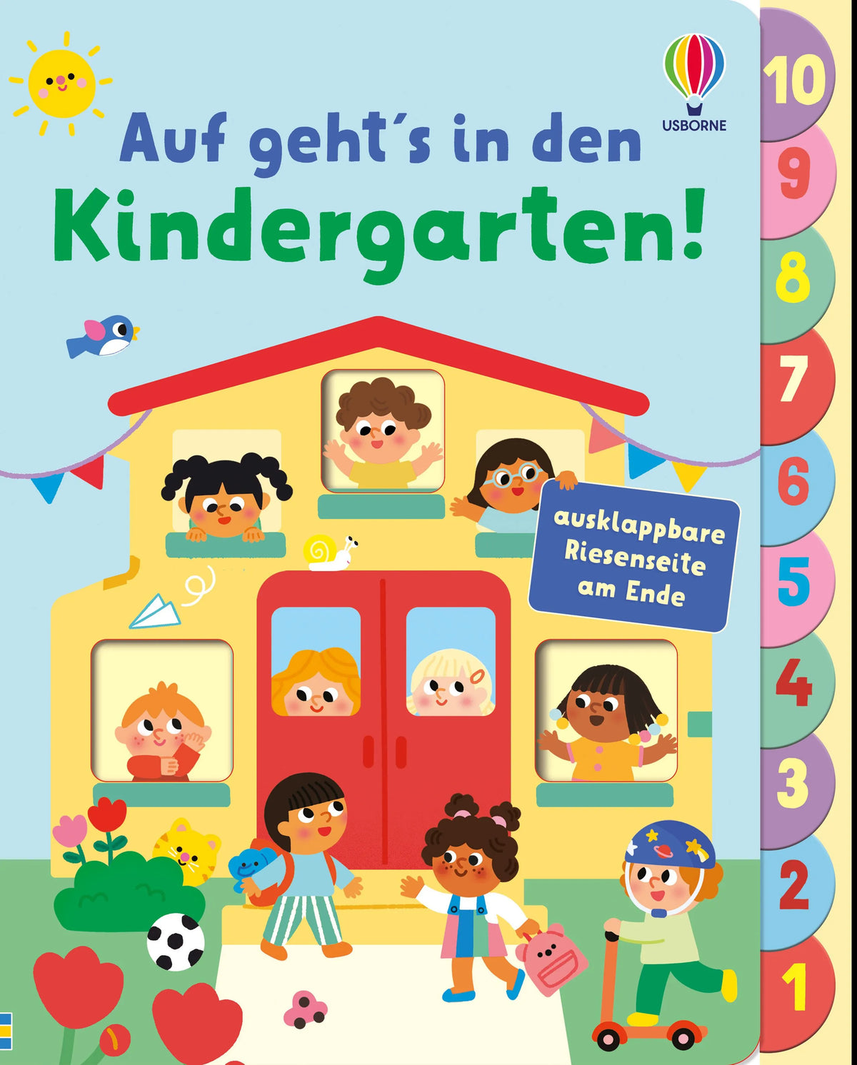 Cover: Auf geht's in den Kindergarten! (Hardcover) von Jessica Greenwell