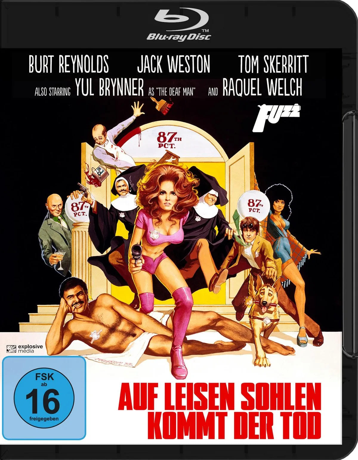 Auf leisen Sohlen kommt der Tod (Fuzz) 1972 - Blu-ray Disc