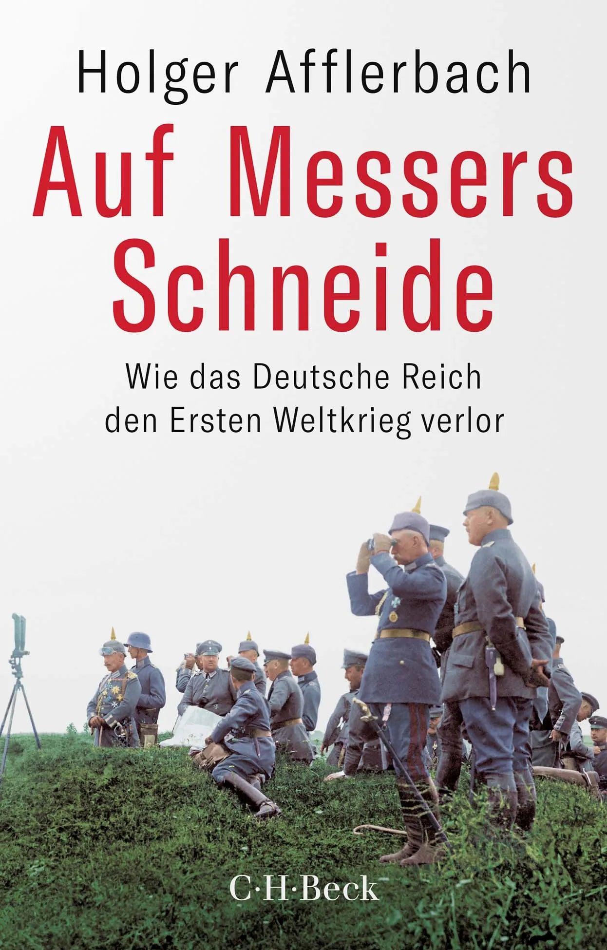 Buchcover von 'Auf Messers Schneide' - Taschenbuch von Holger Afflerbach