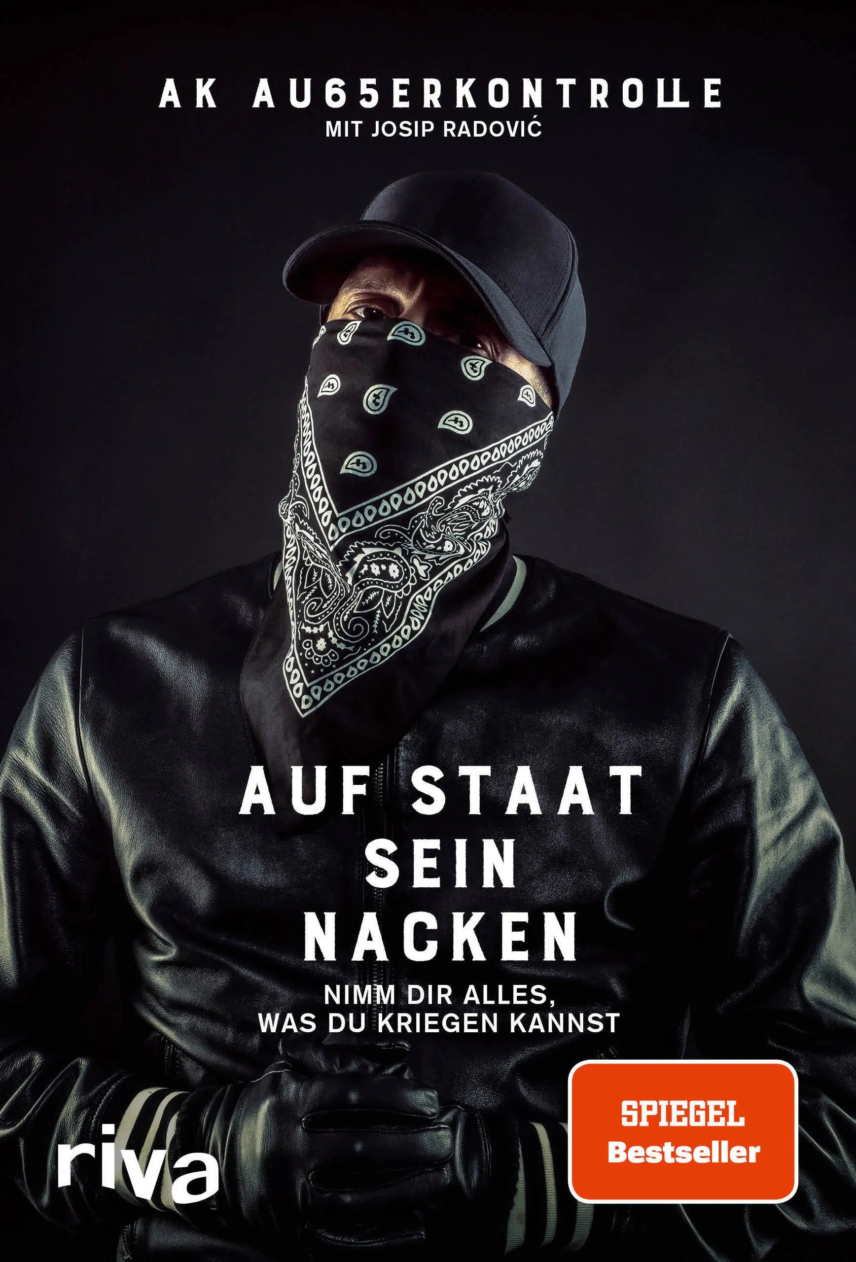 Buchcover von 'Auf Staat sein Nacken' - Gebundene Ausgabe von AK Ausserkontrolle