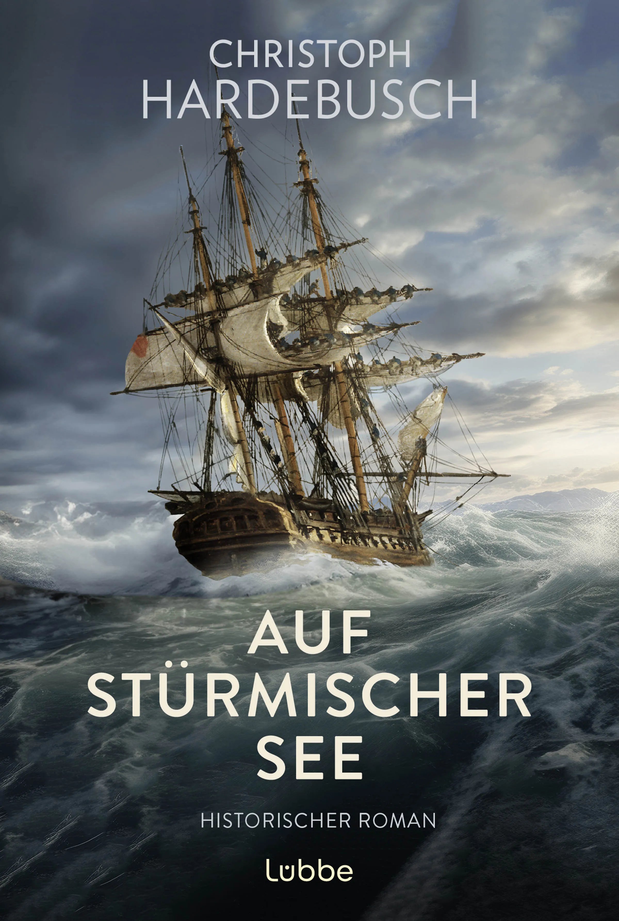 Buchcover von 'Auf stürmischer See' - Taschenbuch von Christoph Hardebusch