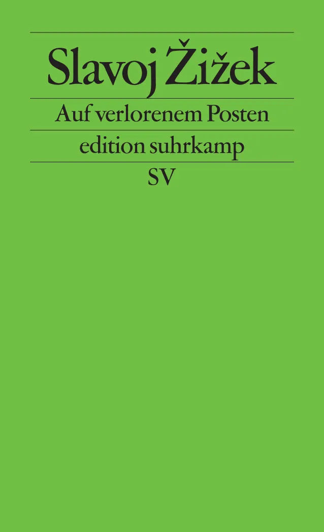 Buchcover von 'Auf verlorenem Posten' - Taschenbuch von Slavoj Žižek