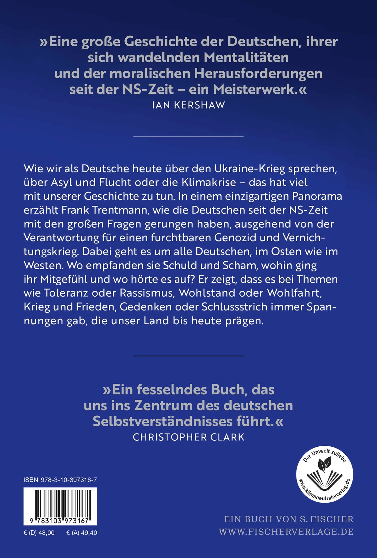 Rückseite: Aufbruch des Gewissens (Hardcover)