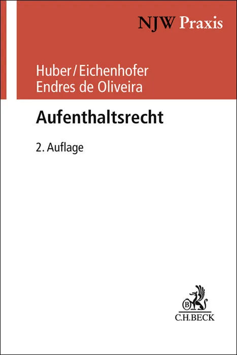 Cover: Aufenthaltsrecht (Taschenbuch) von Bertold Huber