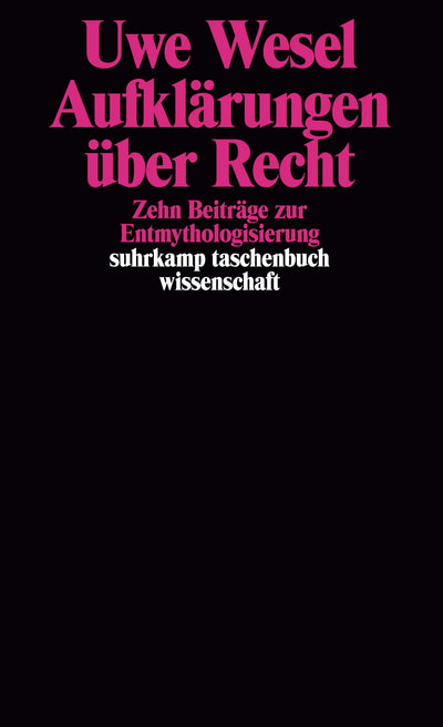 Aufklärungen über Recht