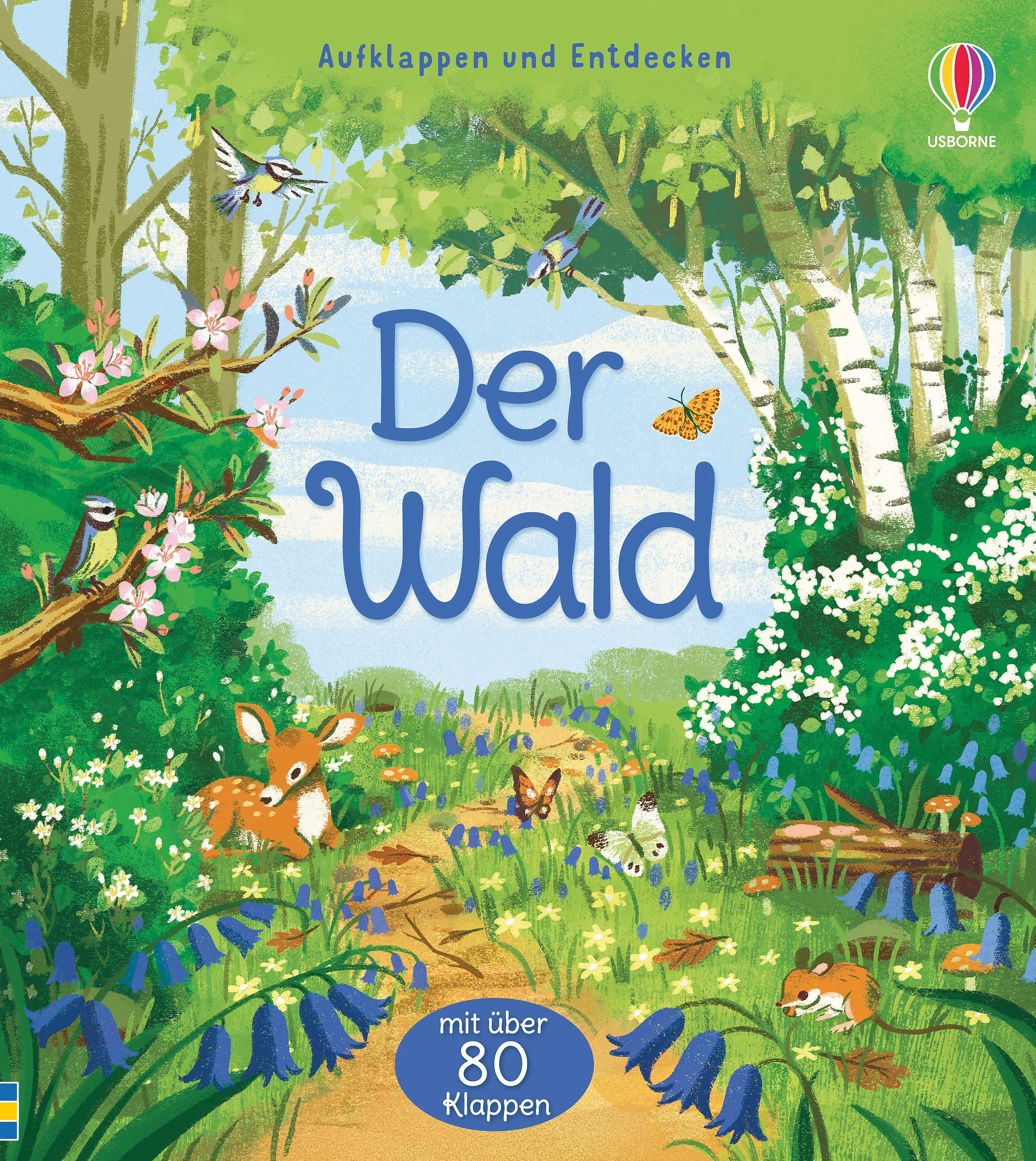 Buchcover von 'Aufklappen und Entdecken: Der Wald' - Gebundene Ausgabe von Minna Lacey