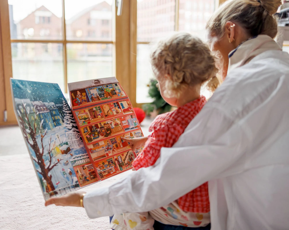 Aufstell-Adventskalender – Mein buntes Weihnachtshaus – Ansicht