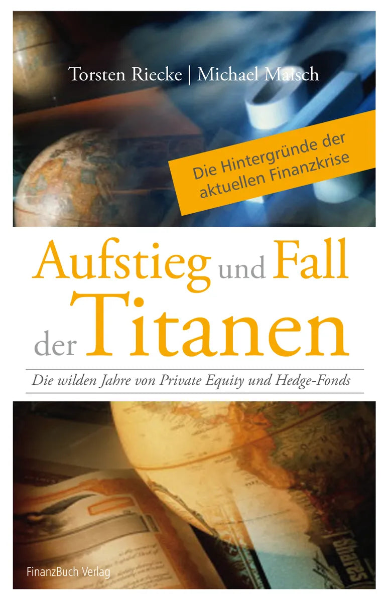 Buchcover von 'Aufstieg und Fall der Titanen' - Gebundene Ausgabe von Torsten Riecke