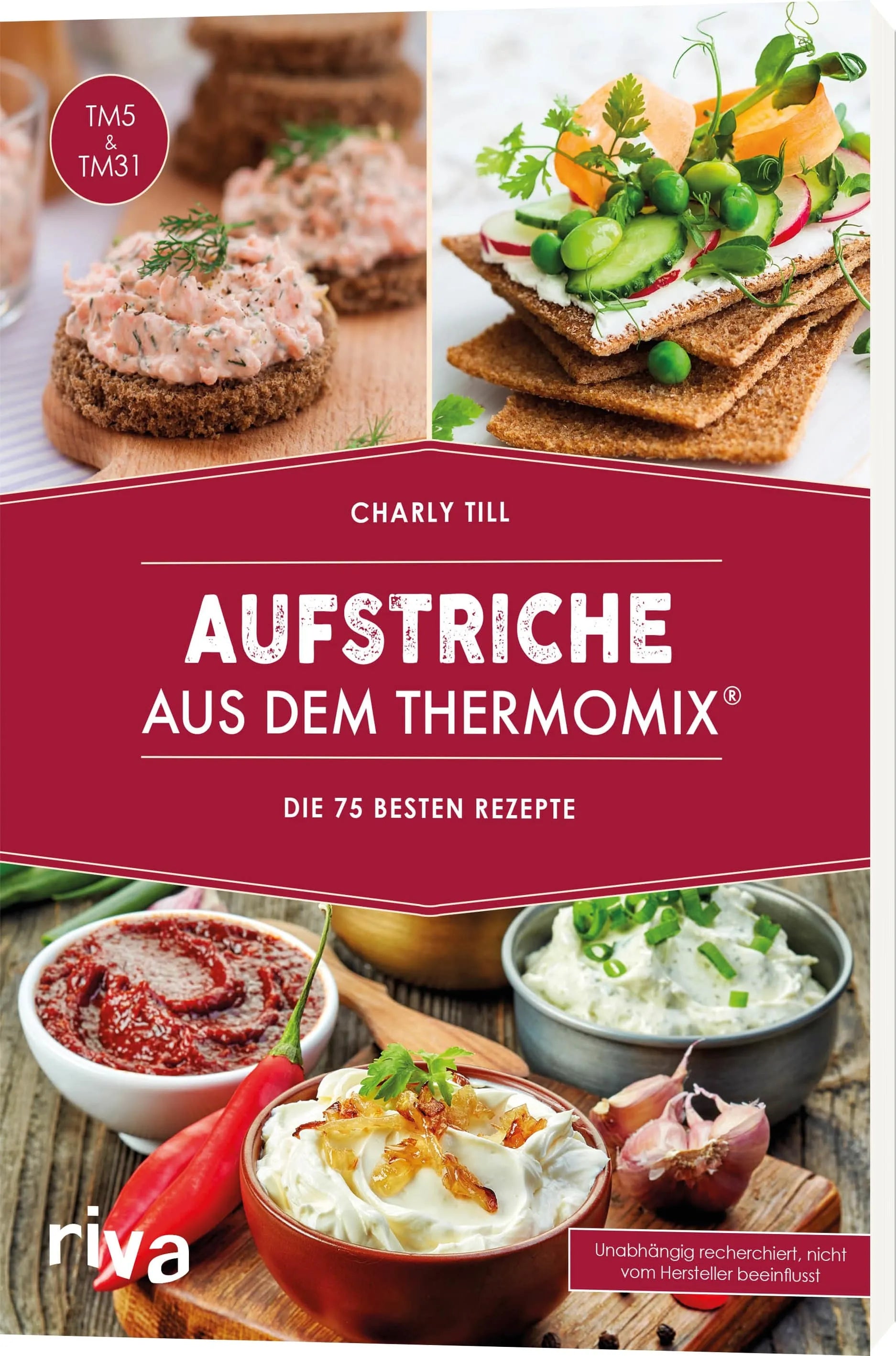 Innenansicht von 'Aufstriche aus dem Thermomix®' - Taschenbuch
