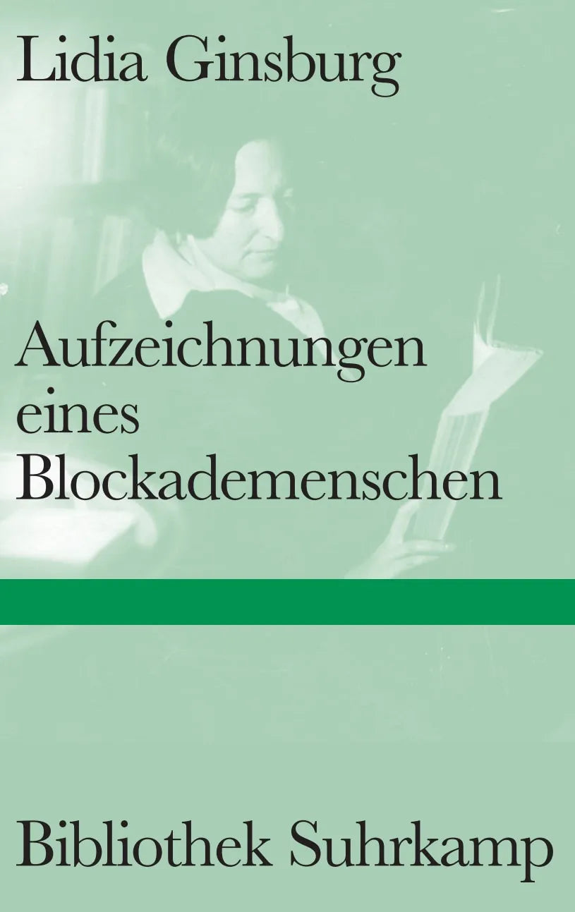 Buchcover von 'Aufzeichnungen eines Blockademenschen' - Gebundene Ausgabe von Lidia Ginsburg