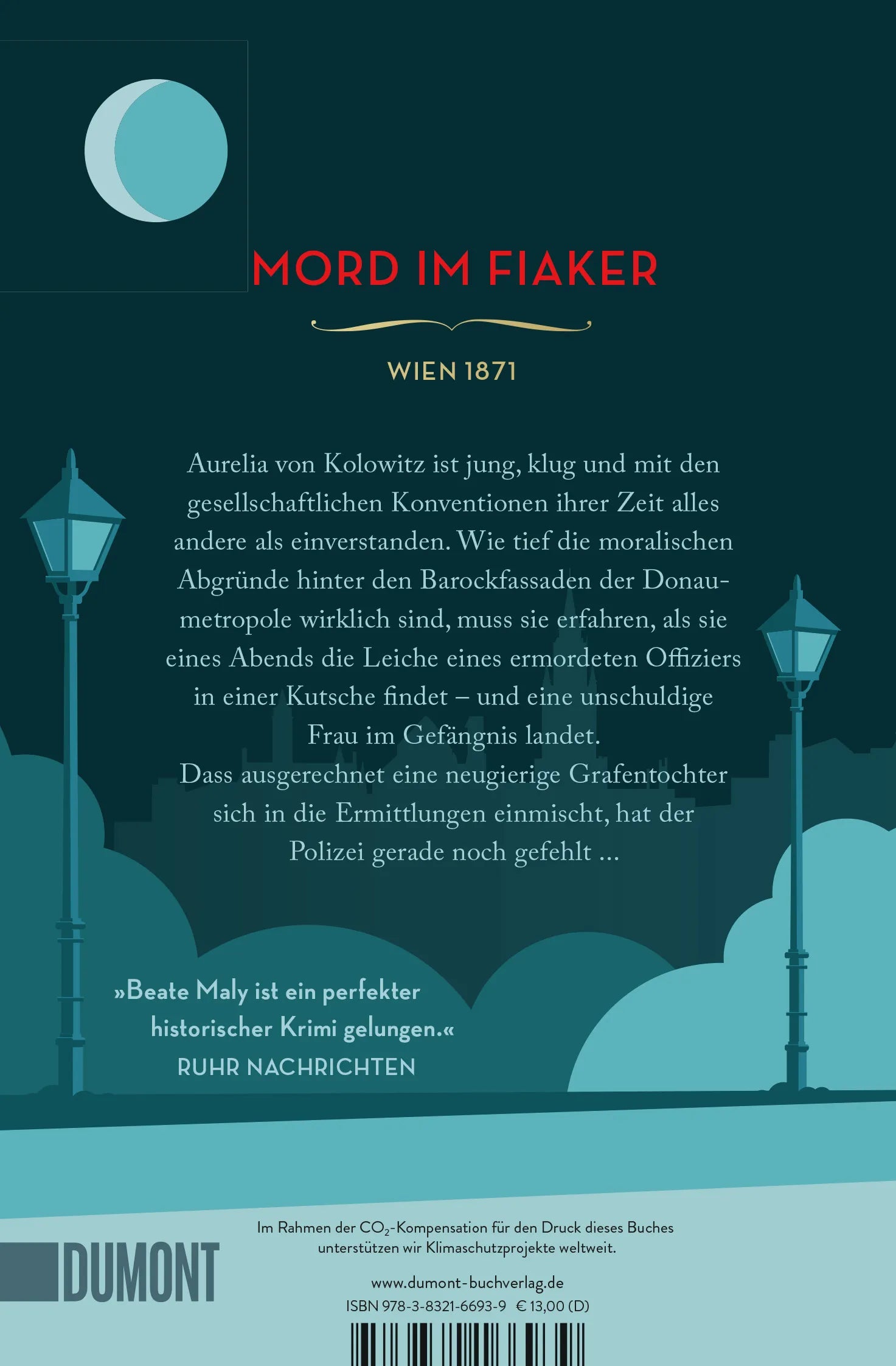 BuchrÃ¼ckseite von 'Aurelia und die letzte Fahrt' mit Klappentext - Taschenbuch