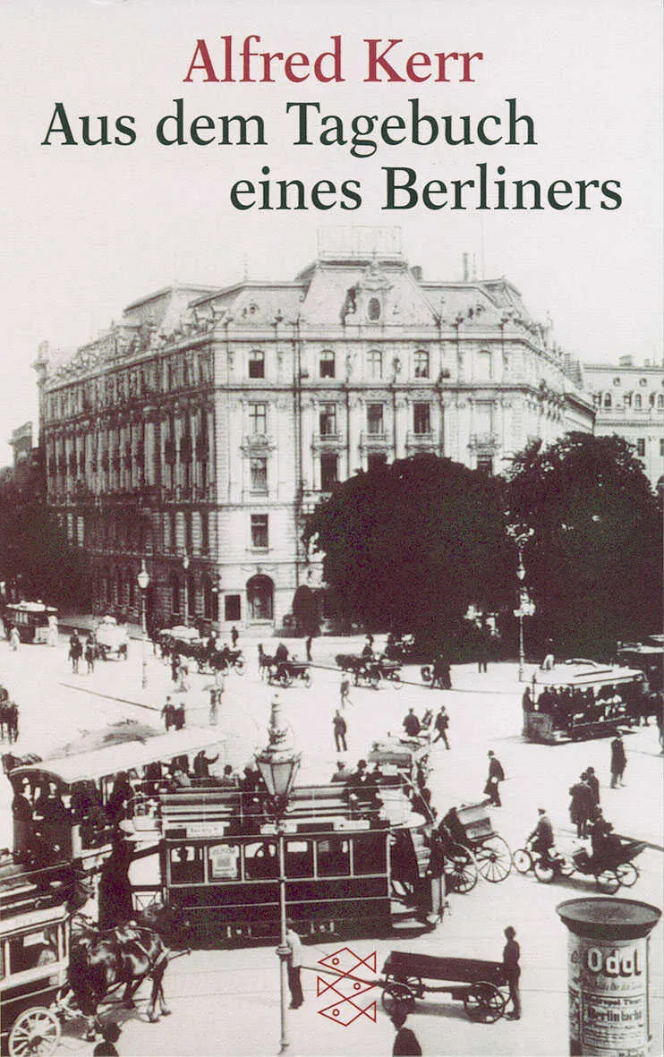 Buchcover von 'Aus dem Tagebuch eines Berliners' - Taschenbuch von Alfred Kerr